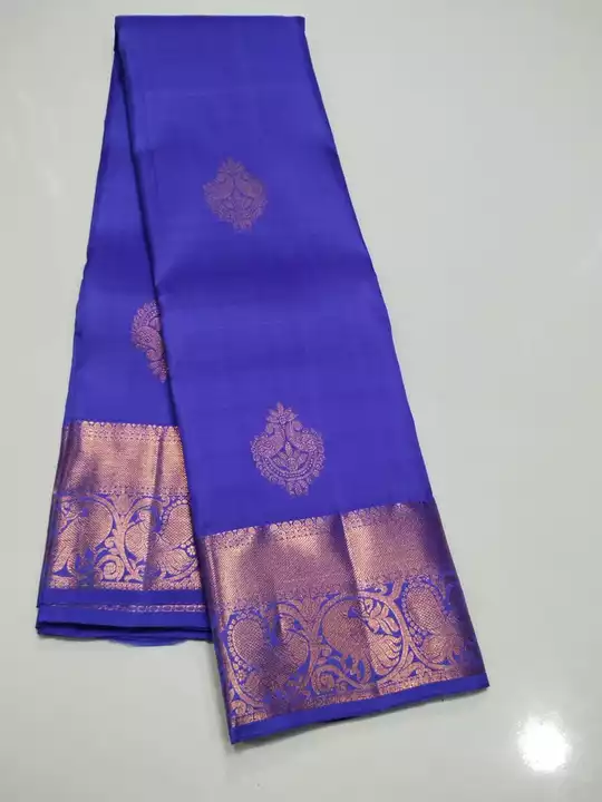 Post image *Price: 10200+shipping* 

Kanchipuram handloom pure  silk saree with 1G pure Jari,Rich pallu and plain blouse 
srivai saree
*SILK MARK CERTIFIED*