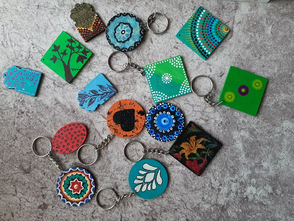 Keyrings (Handpainted) uploaded by business on 5/16/2022