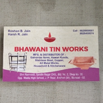 Business logo of Bhawani tin works