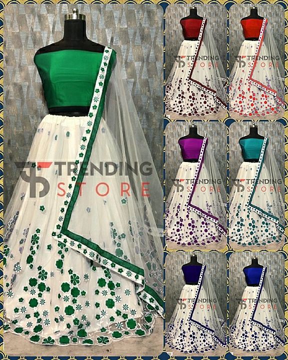 Varnam Latest Net Embroidered Lehenga

Description: It has 1 Piece of Bl uploaded by business on 10/26/2020
