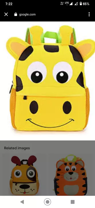 Kids school bags uploaded by Jai shree Ram enterprises on 5/16/2022