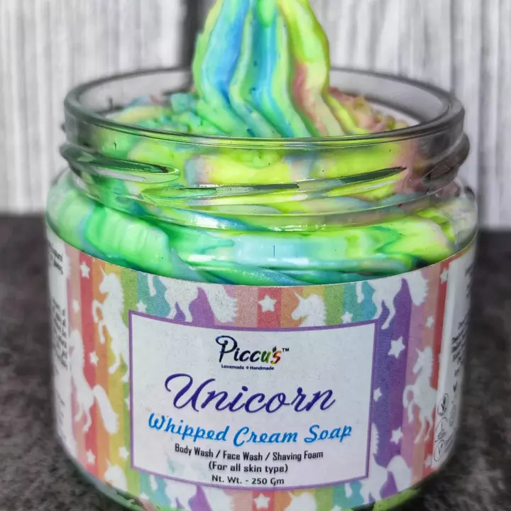 Unicorn Whipped Cream Soap uploaded by business on 5/16/2022