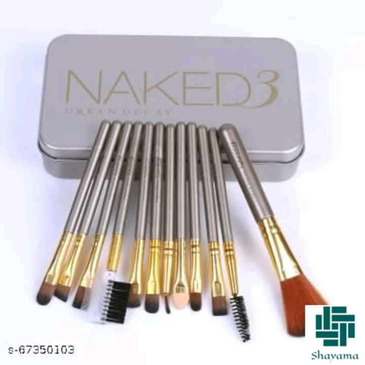 Post image  Naked3 Makeup Brush Set (12 Pcs) (Pack of 12) (Pack of 12)Name: Naked3 Makeup Brush Set (12 Pcs) (Pack of 12) (Pack of 12)Product Name: Naked3 Makeup Brush Set (12 Pcs) (Pack of 12) (Pack of 12)Material: Abs PlasticWashable: YesMultipack: 1
Country of Origin: China
Cash on delivery Shipping charges 50rps Price- 380