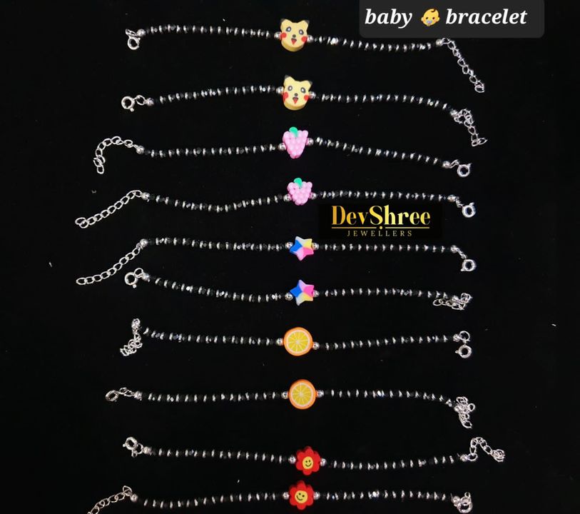925 nazaria payal bracelet baby payal baby bracelet uploaded by Dev shree jewellers on 5/16/2022