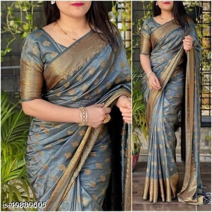 Post image Soft silk Banarasi saree price-800/-