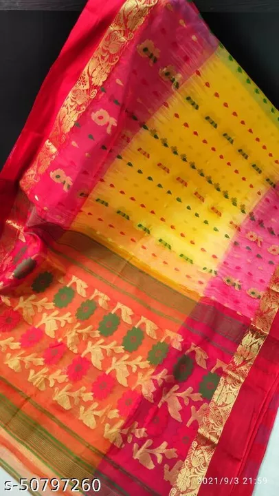 Women New design Tant Tussar Saree uploaded by business on 5/16/2022
