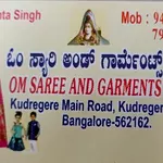 Business logo of Om saree & garments centre