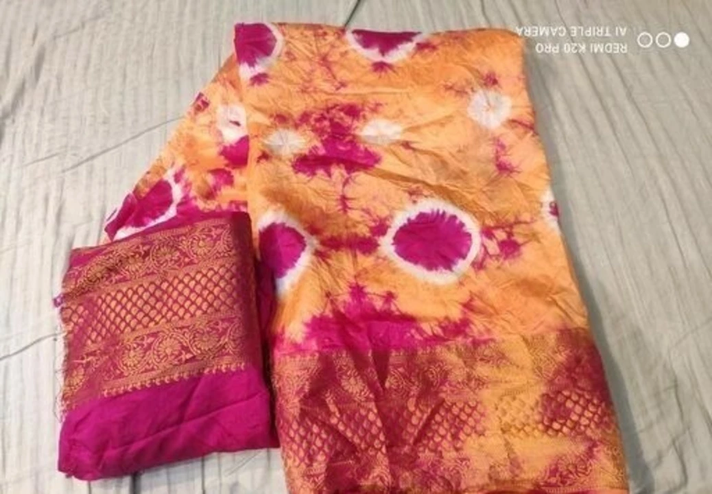 DOLA SILK SAREES uploaded by SAIGANGA COLLECTIONS on 5/16/2022