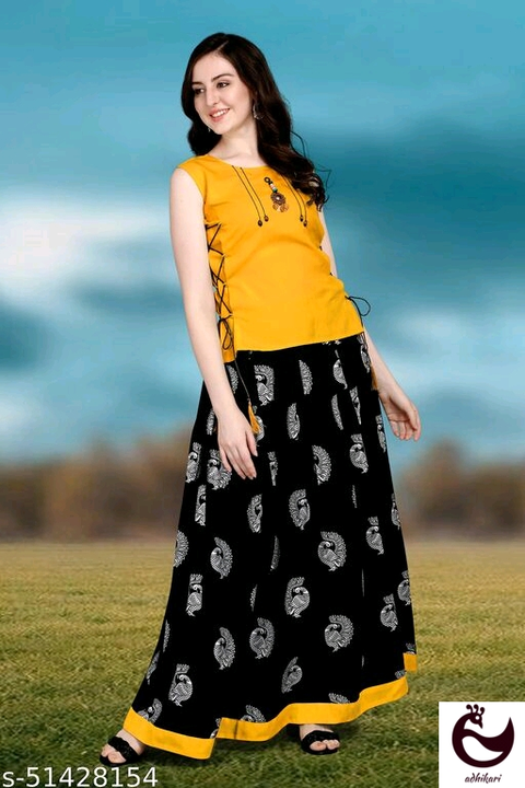 Classy Partywear Women Ethnic Skirts and Tops
Name: Classy Partywear Women Ethnic Skirts and Tops
To uploaded by Adhikarionlineshopping on 5/16/2022