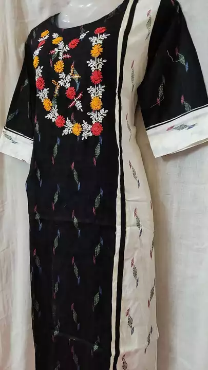 Post image Best quality Cotton fabric kurti.. Contact with me for wholesale and reselling of kurti.