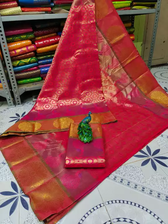 Bridal silk saree uploaded by Bloom Boutique on 5/17/2022