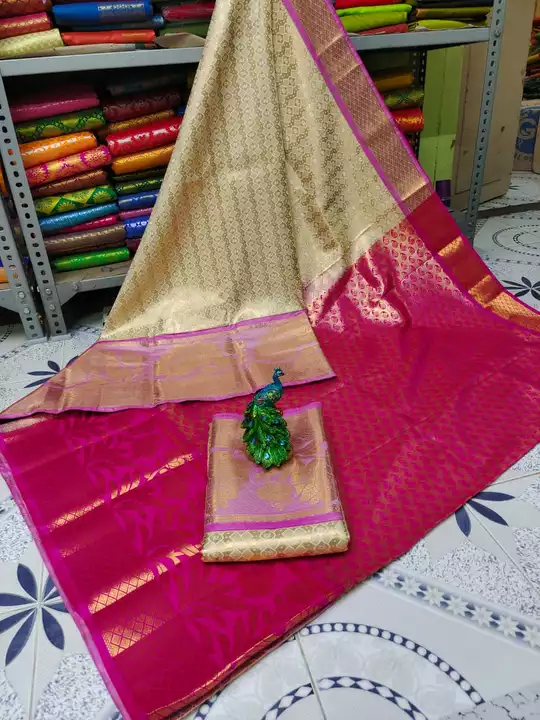 Bridal silk saree uploaded by business on 5/17/2022