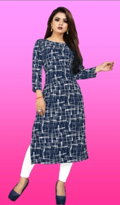 Woman print kurti uploaded by Kuber cloth store  on 5/17/2022