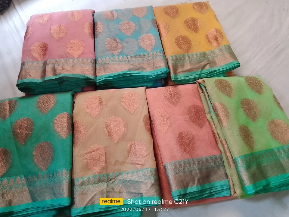 Orgunza saree uploaded by business on 5/17/2022