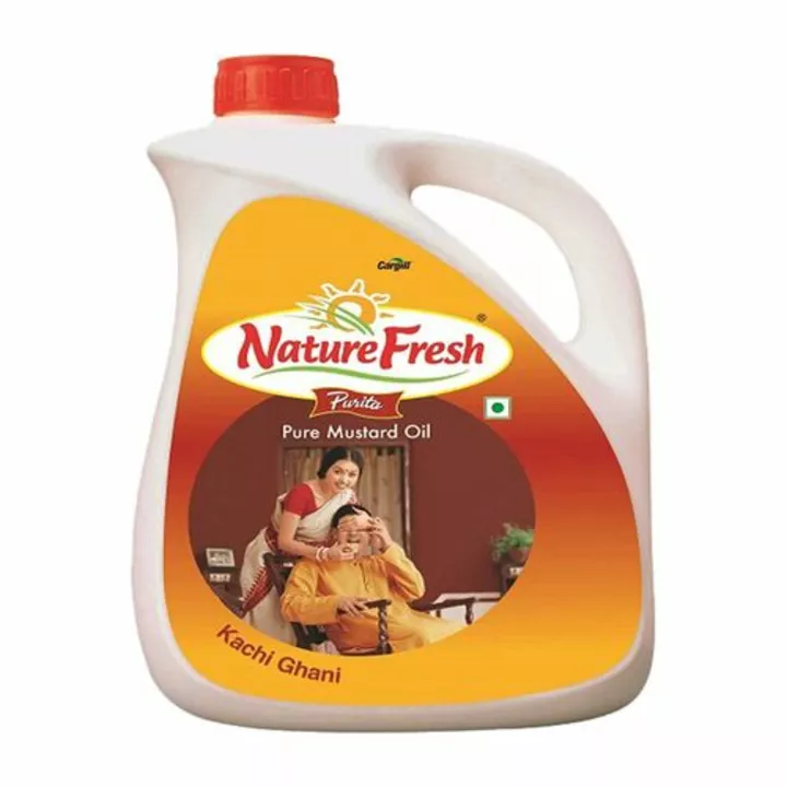 Nature fresh 5 litre mustard oil  uploaded by ARDH SAINIK CANTEEN on 5/17/2022