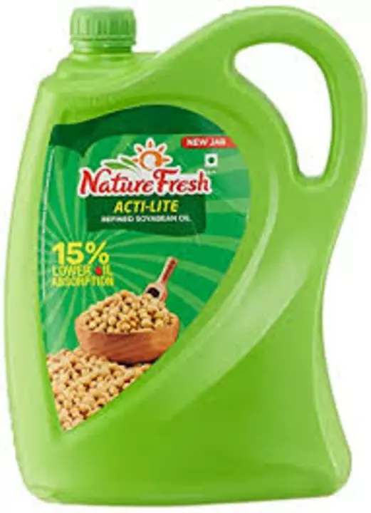Nature Fresh 5 litre Refined Oil  uploaded by ARDH SAINIK CANTEEN on 5/17/2022