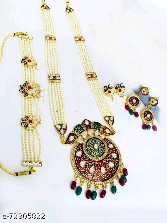 Whatsapp -> (+54) Catalog Name:*Allure Chic Jewellery Sets* Base M uploaded by business on 5/18/2022