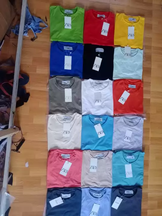 Zara Half Sleeve lycra cotton Tshirt uploaded by business on 5/18/2022