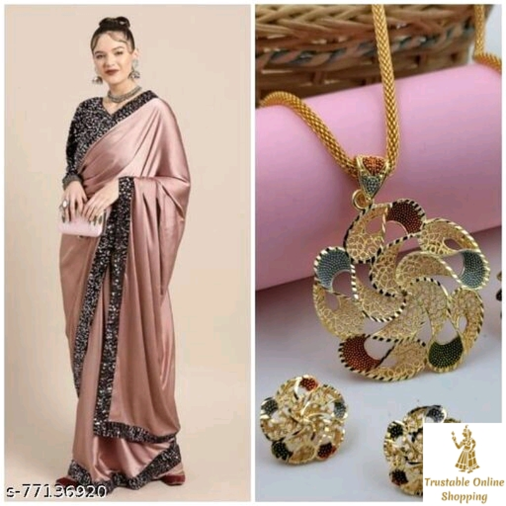 Women's fashionable saree uploaded by Kiara seller on 5/18/2022