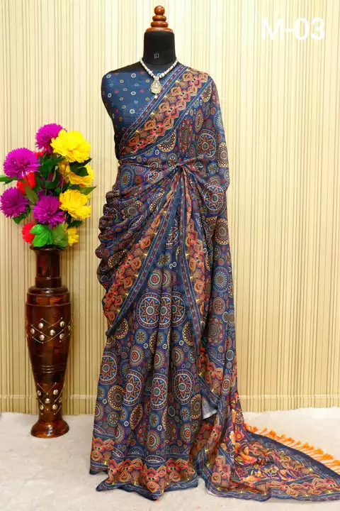 Saree uploaded by Ranjan fabrics on 5/18/2022