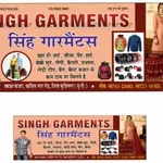 Business logo of Singh garments