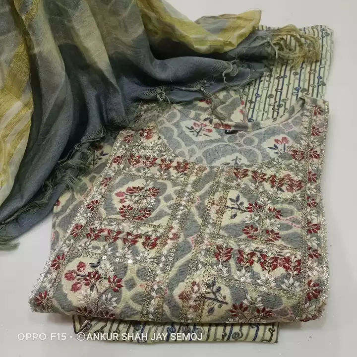 Kurtis with pent and dupatta uploaded by business on 5/18/2022
