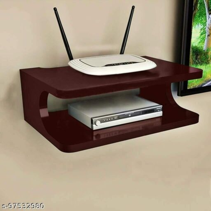 Wooden Set top box stand MDF | Free Delevery | Cash On Delevery  uploaded by Unique India sre on 5/18/2022