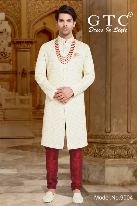 Exquisite GTC- Nawabi Sherwani uploaded by AMBE COLLECTIONS  on 5/18/2022