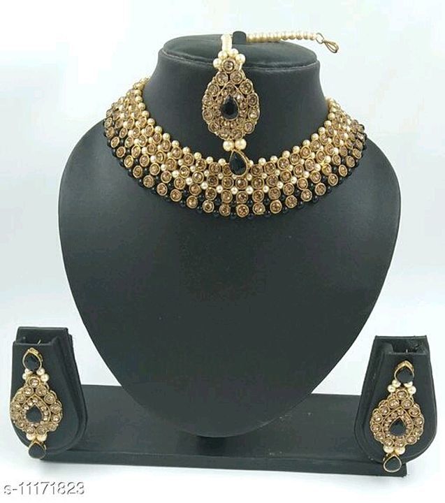 Catalog Name:*Feminine Beautiful Jewellery Sets*
Base Metal: Alloy
Plating: Gold Plated
Stone Type:  uploaded by Online nand on 10/27/2020