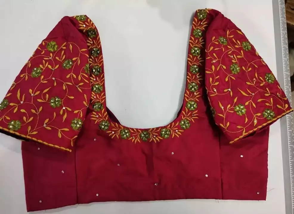 Embroidery blouse  uploaded by Priya's collection all garments on 5/18/2022