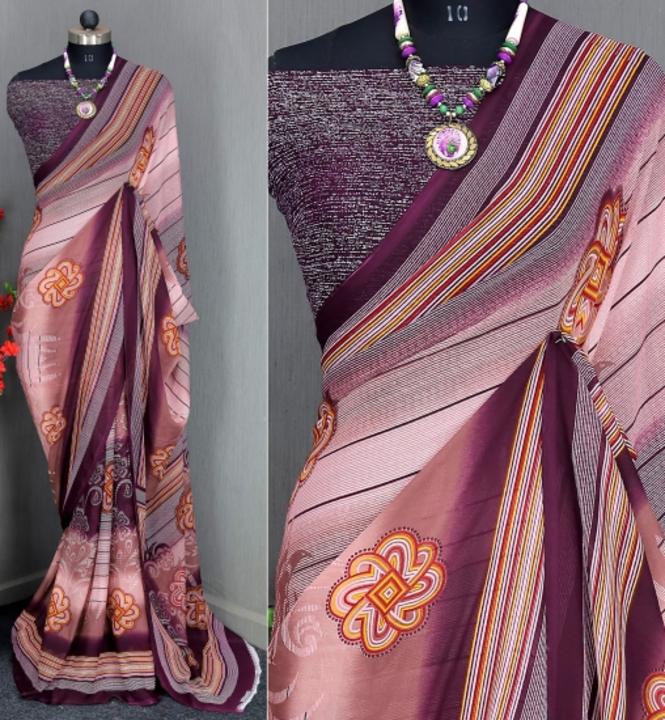 Georgette saree  uploaded by business on 5/18/2022