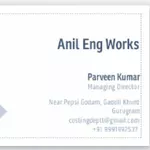 Business logo of Anil Eng. Works