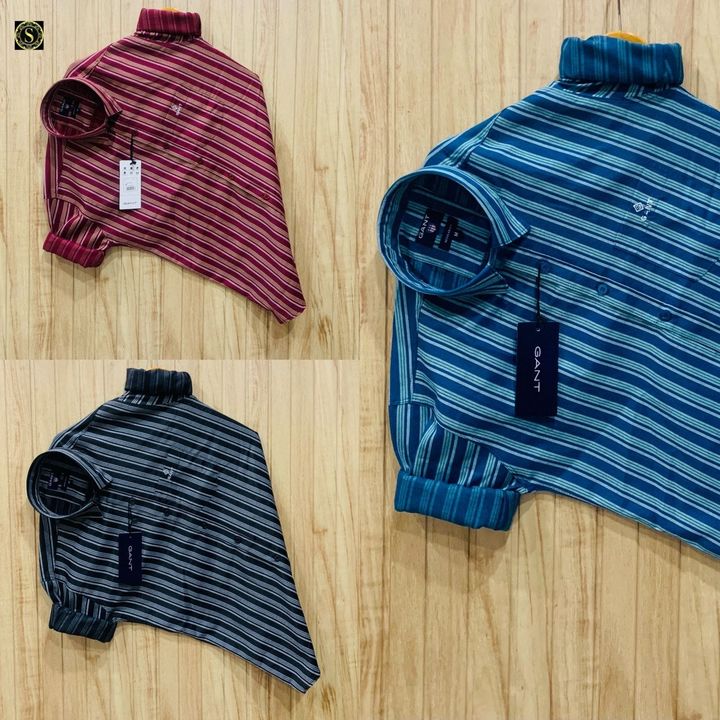 Post image 😍😍😍😍😍😍😍😍
     *Brand* 
   *GANT*
    *3Awesome Colours*
   *10A QUALITY*
 *QUALITY PRODUCT*
      *Camical washed*
*SIZE= M, L,XL XXL* 
*PRICE=460 free shipping *
COD price 550 free shipping (100 per pc advance rest as cod)
 *With single packing*   *Open orders*
     *Full stock*
*Setwise also available*😍😍😍😍😍😍😍😍😍
😍😍😍😍😍😍😍😍