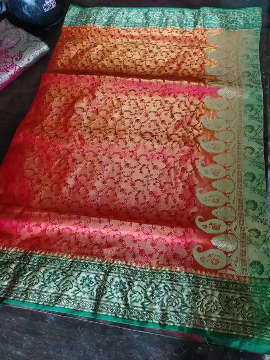 Post image Banarsi silk saree new disine and best quality