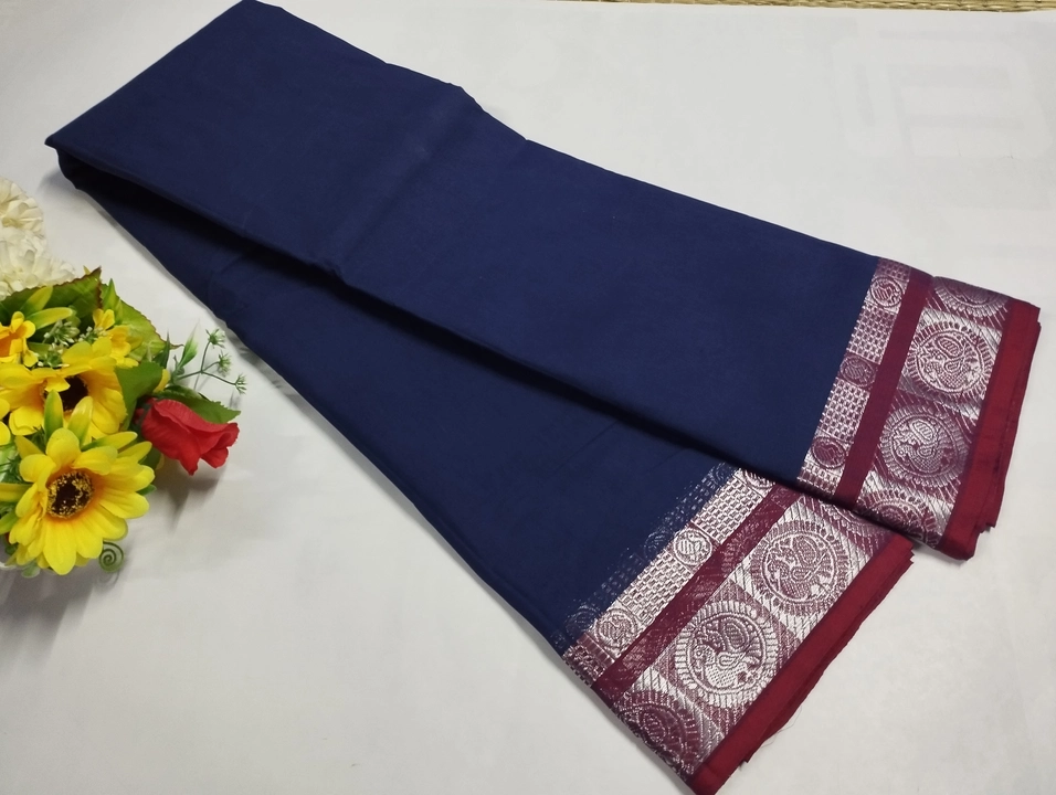 Cettinad semi cotton sarees uploaded by business on 5/19/2022