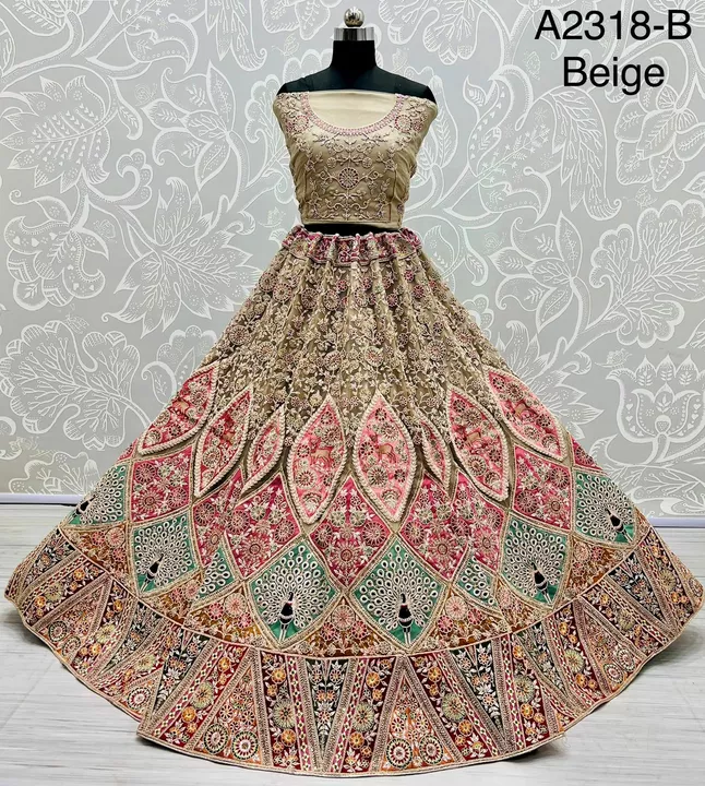 Bridal lahenga  uploaded by Aperçus Elegance Fashion on 5/19/2022
