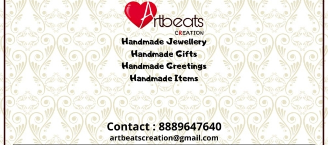 Visiting card store images of Artbeats creation