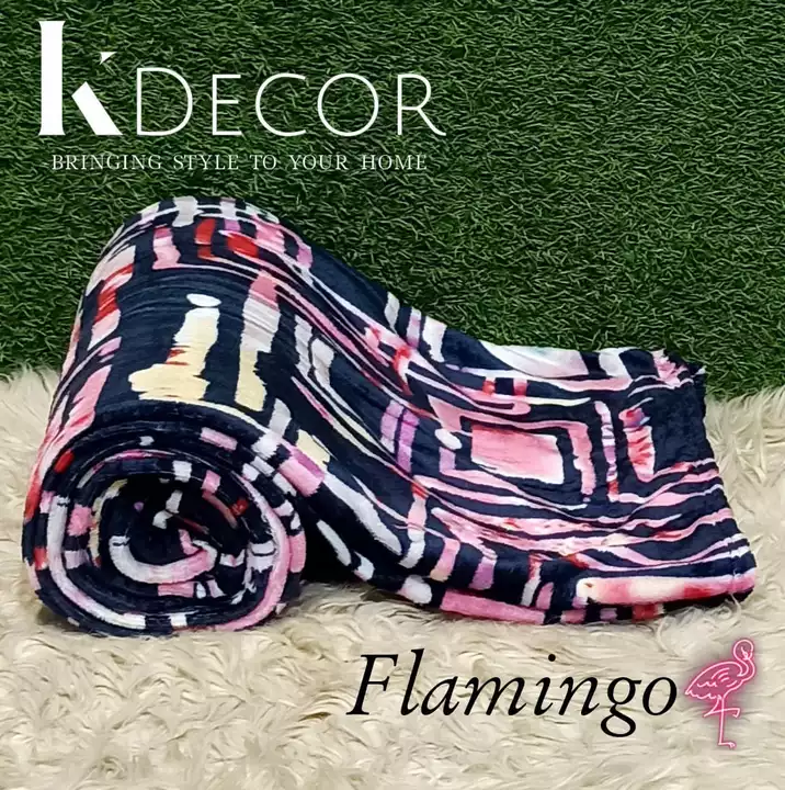 Post image *Flamingo ✨**Double Bed AC Blanket* 👑Fabric: Soft Flannel (Blanket)Weight: 1.2 kgBrand: K Decor*Attractive Bag Packing**Price: 750+$🔥**Awesome Quality*👌*Quality Product for Quality Lovers*