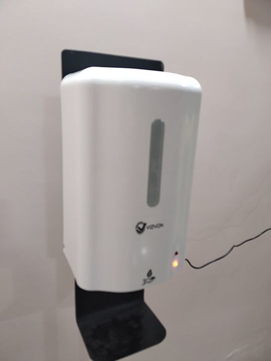 Automatic Hand Sanitizer Dispanser works on IR sensor,fully touchless,wallmounting 1000ML tank capac uploaded by business on 6/17/2020
