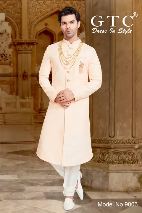 Regal GTC- Nawabi Sherwani uploaded by AMBE COLLECTIONS  on 5/19/2022