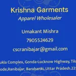 Business logo of Krishna Garments 