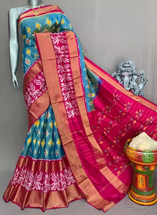 Ikkat Silk Sarees uploaded by business on 5/19/2022