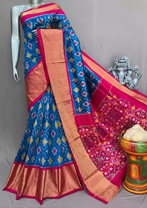 Ikkat Silk Sarees uploaded by business on 5/19/2022