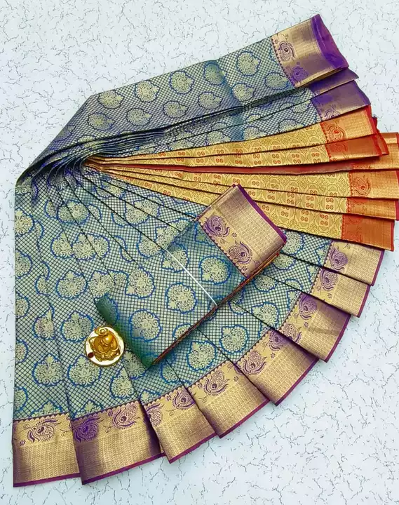 Kanchipurm silk wedding sarees  uploaded by Shivay Shopping on 5/20/2022