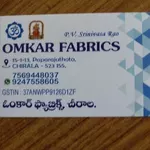 Business logo of Omkar Fabrics