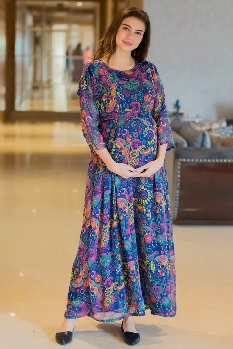 Maternity gown uploaded by Paanchjanya Dresses on 5/20/2022