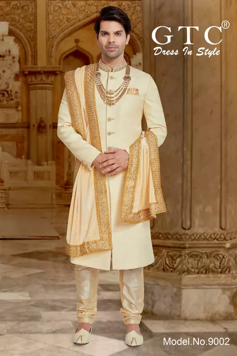 Alluring GTC- Nawabi Sherwani uploaded by AMBE COLLECTIONS  on 5/20/2022