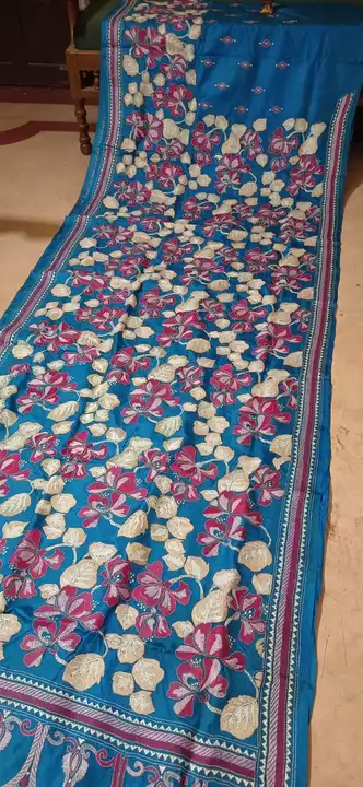 Kantha work saree uploaded by business on 5/20/2022