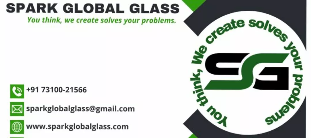 Visiting card store images of Spark Global Glass