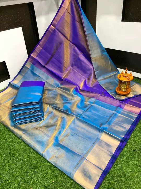 Pure uppada Tissue sarees uploaded by business on 5/20/2022